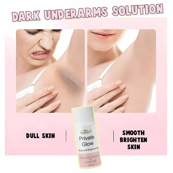 Organa Touch Fresh & Natural Underarm Whitening Cream Private Glow ( Advanced Brightening ) - My Store