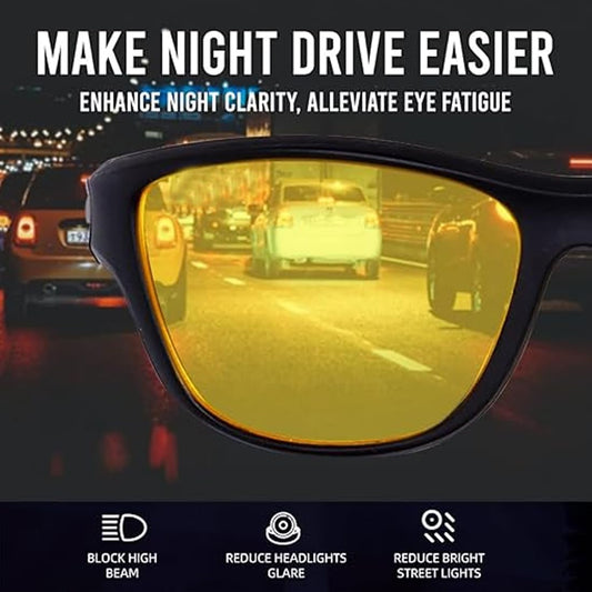 Night Vision Anti-Glare Driving Glasses
