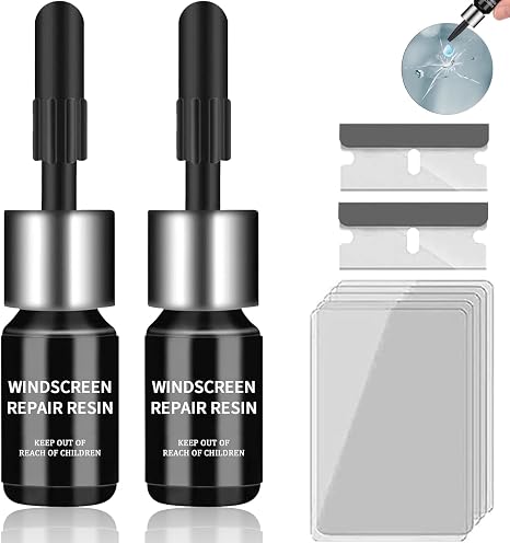 Glass Repair Kit – Windshields, Windows & Mobile Screens