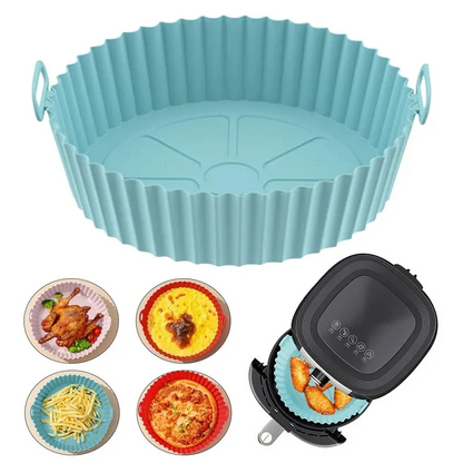 🧁 Pack of 2 Silicone Air Fryer Trays Reusable