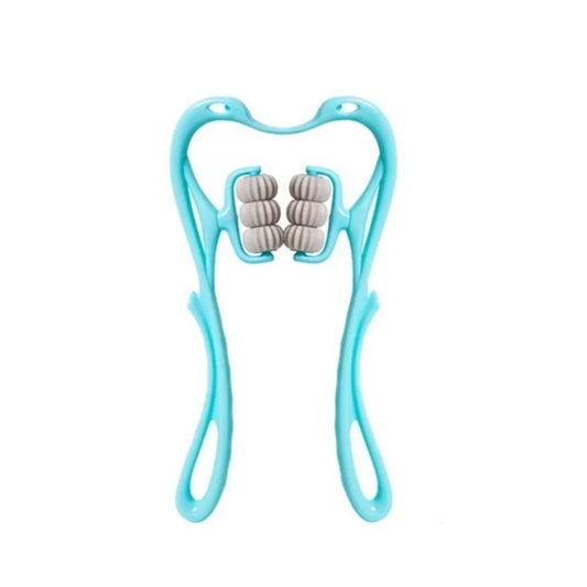 6 Wheel Pressure Point Neck Massager Random Color