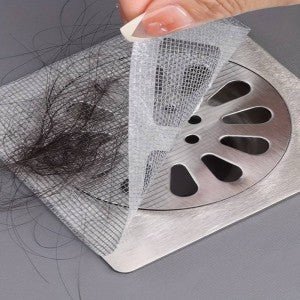 Pack Of 10 – Multifunctional Sticker Drainer Net For Bathroom, Kitchen Etc | Window Screen Repair Patches - My Store